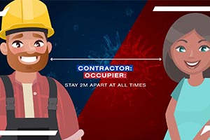emergency domestic work animation