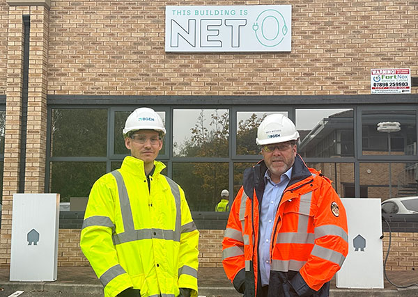 Oliver Groarke, head of future markets at BGEN and Robin Whitehead, chief executive officer at BGEN