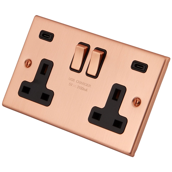 M2 USB-C Socket Outlet