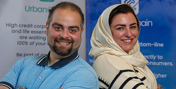 Founders of the UrbanChain, CleanTech company Somayeh Taheri and Mo Hajhashem, Ofgem have granted the company an electricity supply licence