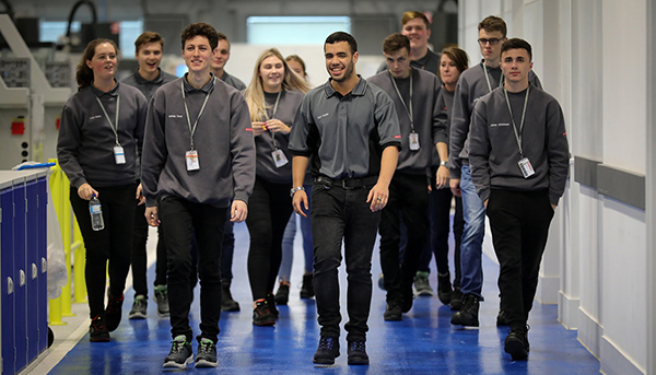 BAE Systems - Apprenticeship Week, group of Apprentices