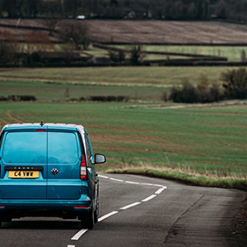 Caddy Cargo Van Driver Health Kick