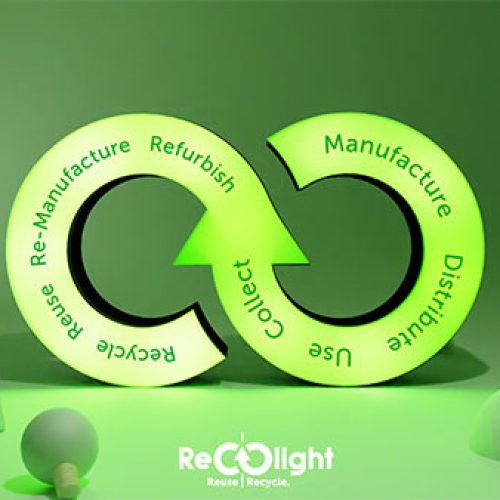 Recolight Celebrateing Circular Activity in 2022