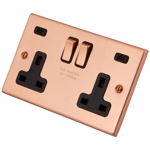 M2 USB-C Socket Outlet