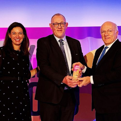 From left to right, Katie Prescott, Technology Business Editor, The Times, Adrian Barber, Marketing Manager, Prefect Controls Limited, Maarten van der Dussen, Managing Director, ProductIP