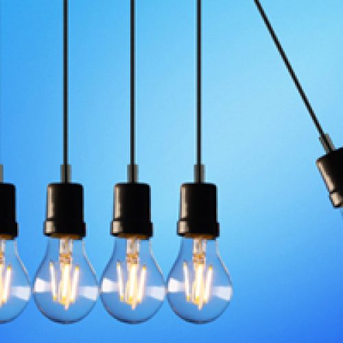 Light bulbs with LEDs in them 